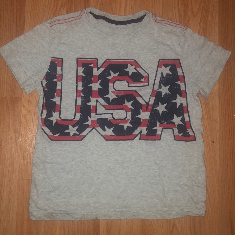 Gray USA shirt